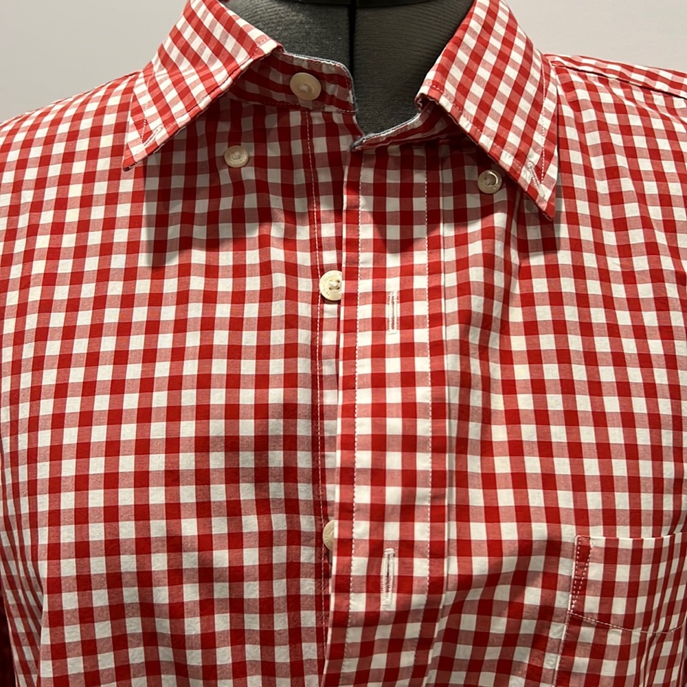 nautical Man’s summer button down shirt used but in good condition!